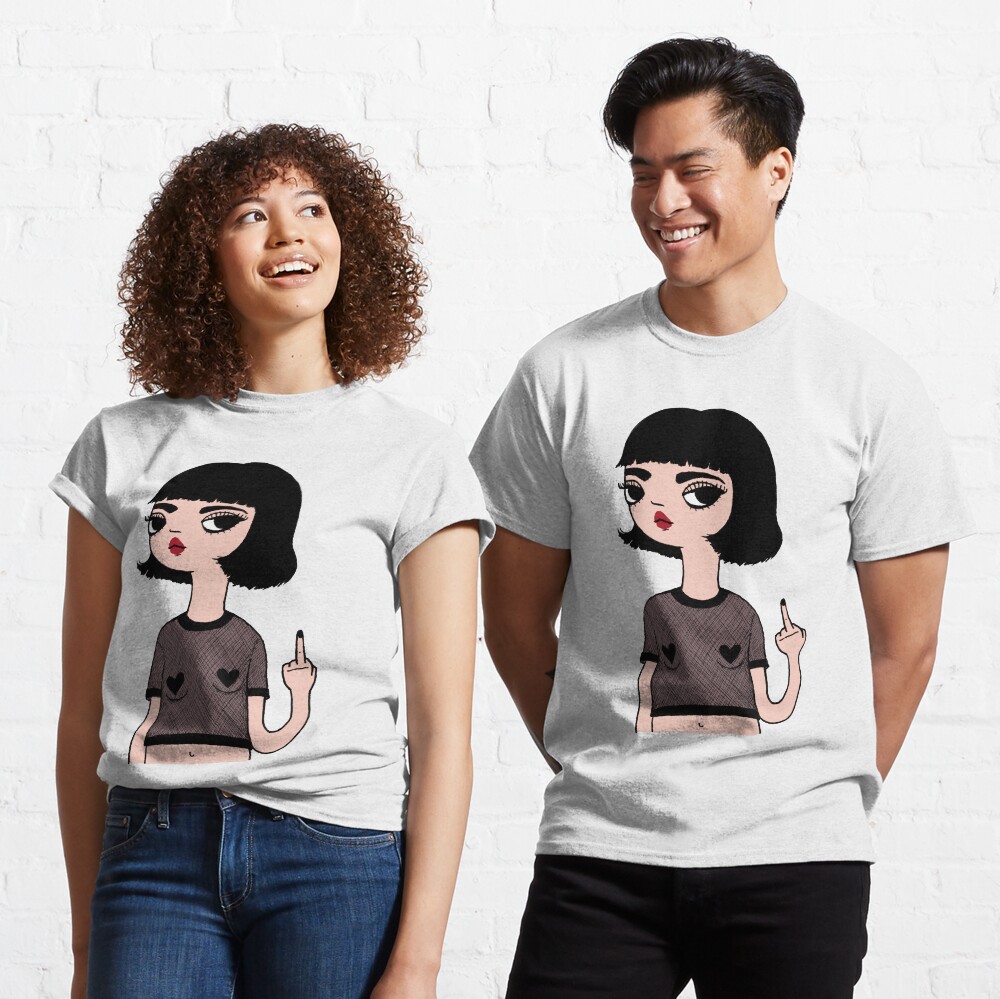Vista previa del artículo con la obra «Camiseta clásica», diseñado y vendido por agrapedesign.