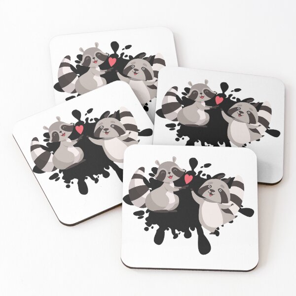 Item preview, little raccoon buddy cute design designed and sold by selfesteeem.