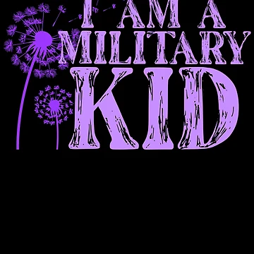 Imagen de la obra I'm A Military Kid Little Heroes Military Child Month Gear de DynamicDesign