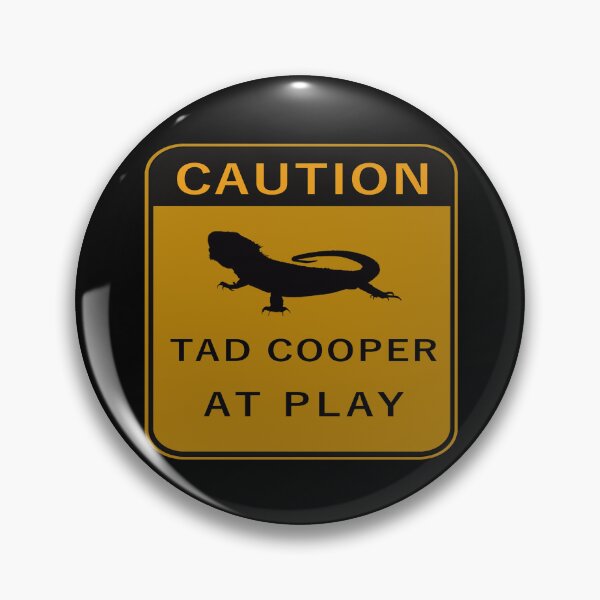 Item preview, Caution Tad Cooper At Play designed and sold by Amanda Baez.
