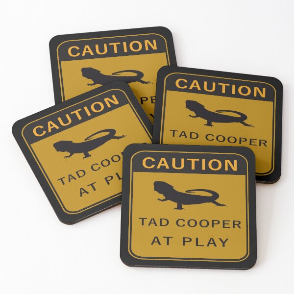 Item preview, Caution Tad Cooper At Play designed and sold by Amanda Baez.
