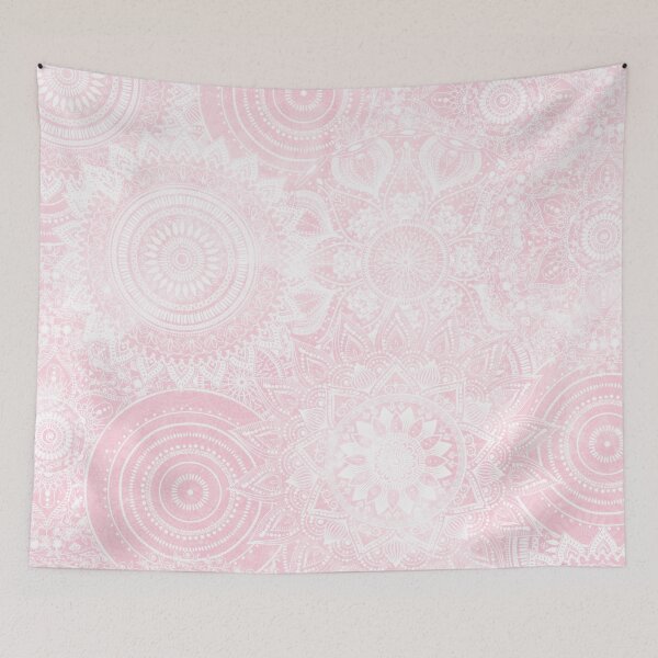 Item preview, White Mandala Collection Pink Design designed and sold by InovArtS.