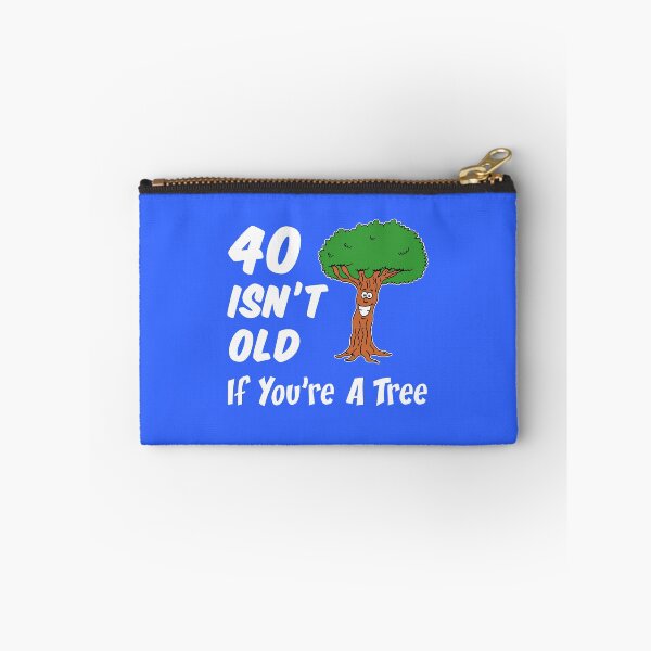 Item preview, 40 Isn't Old If You're A Tree 40th Birthday Cartoon designed and sold by jaycartoonist.