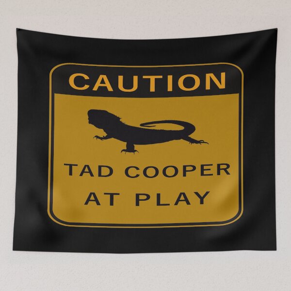 Item preview, Caution Tad Cooper At Play designed and sold by Amanda Baez.