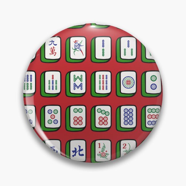 Item preview, Mahjong Game Tiles Neatly Arranged. It's Mahjong Time! designed and sold by teeworthy.