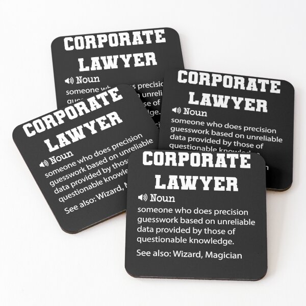 Item preview, Corporate Lawyer Definition, Funny Corporate Lawyer Quote, Cool gift for Corporate Lawyer lover designed and sold by ZAstore.