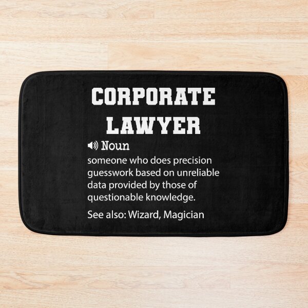 Item preview, Corporate Lawyer Definition, Funny Corporate Lawyer Quote, Cool gift for Corporate Lawyer lover designed and sold by ZAstore.