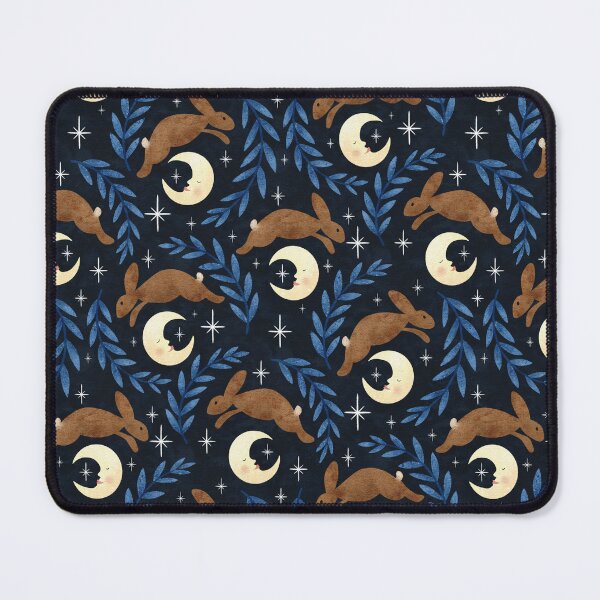 Item preview, Moon, Stars and Rabbits designed and sold by RebeccaFlaherty.