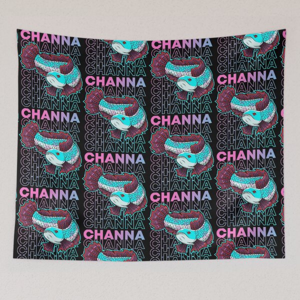 Item preview, Channa 80's Style Snakehead Monster Fisk Keeper designed and sold by JRRTs.
