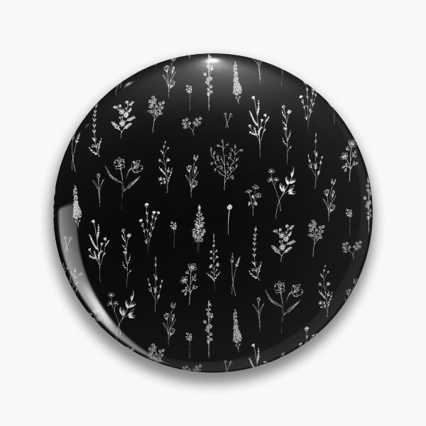 Item preview, Little Black wildflowers designed and sold by Anis Illustration.