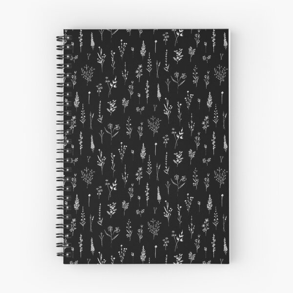 Item preview, Little Black wildflowers designed and sold by Anis Illustration.