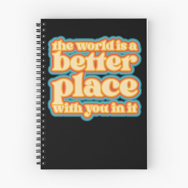 Item preview, The World Is A Better Place With You In It Retro Trendy Gear designed and sold by DynamicDesign.