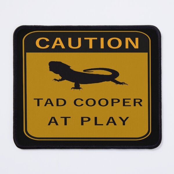 Item preview, Caution Tad Cooper At Play designed and sold by Amanda Baez.