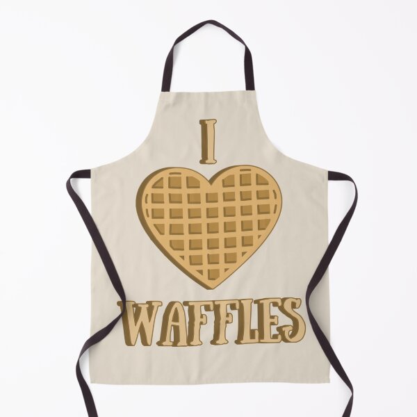 Item preview, I Heart Waffles, Fun Waffle Heart Design, Perfect For International Waffle Day designed and sold by TrulyEpoque.