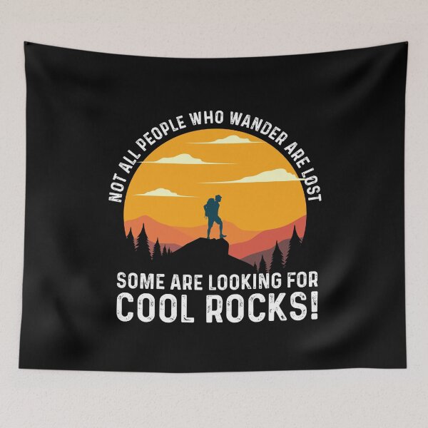Item preview, Geology Not All People Who Wander Are Lost designed and sold by kudostees.