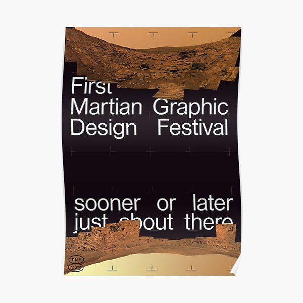 Martian Graphic Design Festival Poster