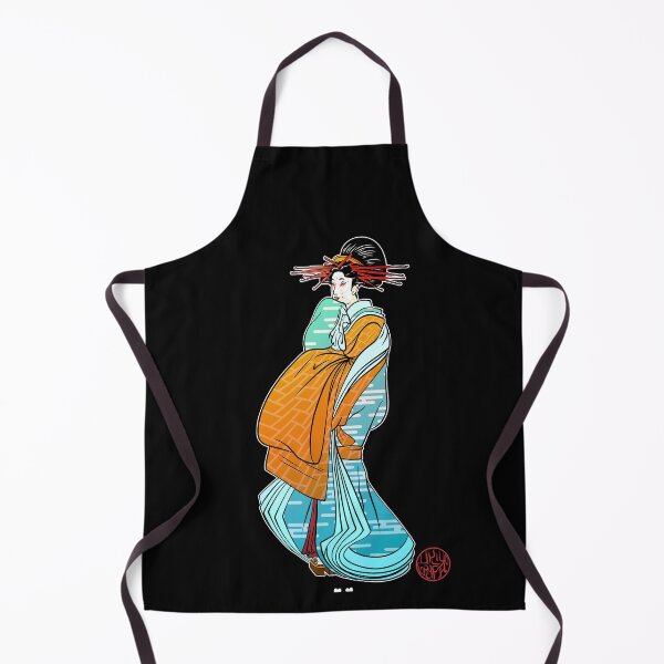 Item preview, Bijinga - robot geisha with red eyes designed and sold by Ukiyograph.