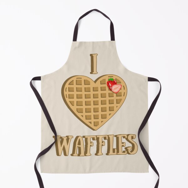 Item preview, I Heart Waffles, Fun Waffle Heart Design, Perfect For International Waffle Day designed and sold by TrulyEpoque.