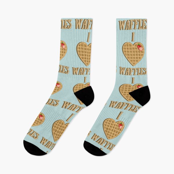 Item preview, I Heart Waffles, Fun Waffle Heart Design, Perfect For International Waffle Day designed and sold by TrulyEpoque.