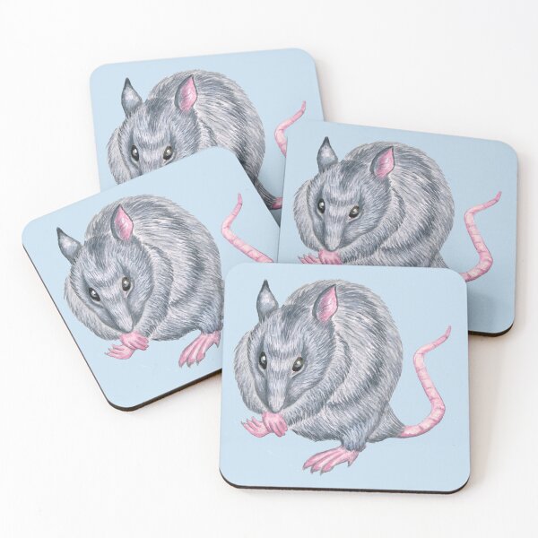 Item preview, blue rat grooming designed and sold by mindgoop.