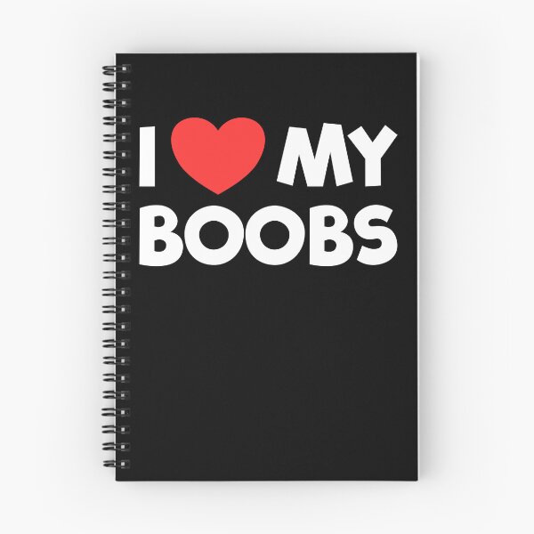 Item preview, I Love My Boobs Funny Women's Quote Love My Boobies Gear designed and sold by DynamicDesign.