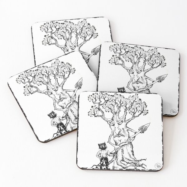 Item preview, a cat and a tree designed and sold by 4-piece-drawing.