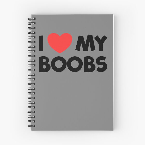 Item preview, I Love My Boobs Funny Women's Quote Love My Boobies Gear designed and sold by DynamicDesign.