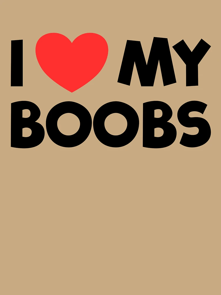 Thumbnail 6 von 6, Premium Oversized Pullover, I Love My Boobs Funny Women's Quote Love My Boobies Gear designt und verkauft von DynamicDesign.