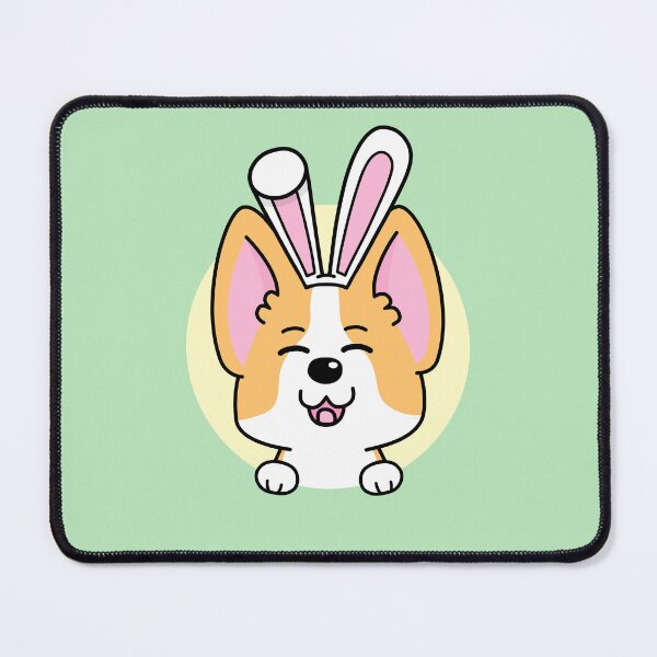 Item preview, Corgi Easter Bunny Costume Happy designed and sold by DimensionC169.