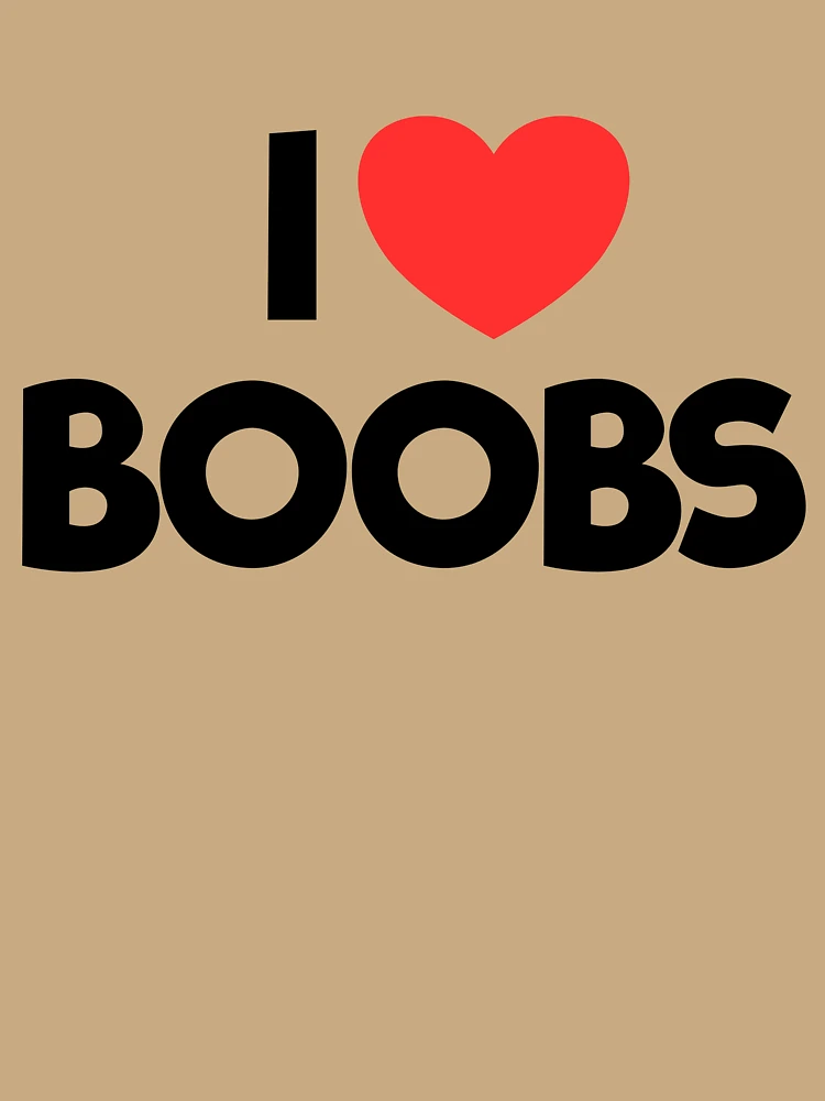Thumbnail 6 von 6, Premium Oversized Pullover, I Love Boobs Funny Boob Lover Quote Men's I Love Boobs Gear designt und verkauft von DynamicDesign.