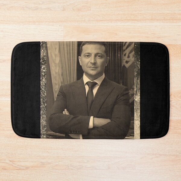 Item preview,  Sepia Filter Official Portrait Of Volodymyr Zelensky ~ President.gov.ua Design  designed and sold by EarthArtDesigns.