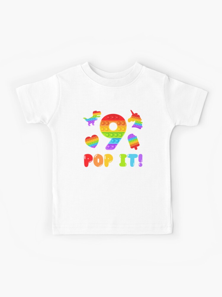 Cadeau de fille de 9 ans, licorne de filles de 9e anniversaire' T-shirt Ado