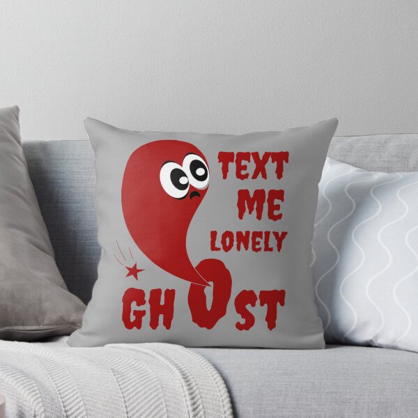 Item preview,  Text Me Lonely Ghost/Funny message/ text me when you get home,trendy clothing  designed and sold by Reddiamond3 ⭐⭐⭐⭐⭐.