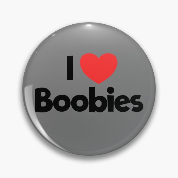 Item preview, I Love Boobies Boob Lover Funny Men's I Love Boobies Gear designed and sold by DynamicDesign.