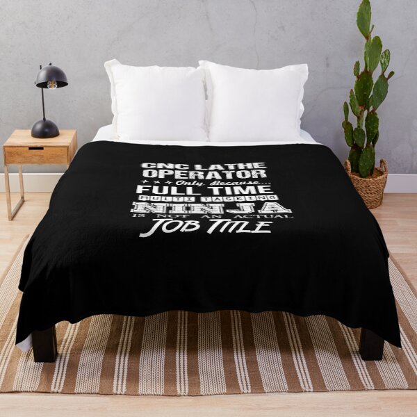 Item preview, Cnc Lathe Operator T Shirt - Ninja Job Gift Item Tee designed and sold by ritterdick.