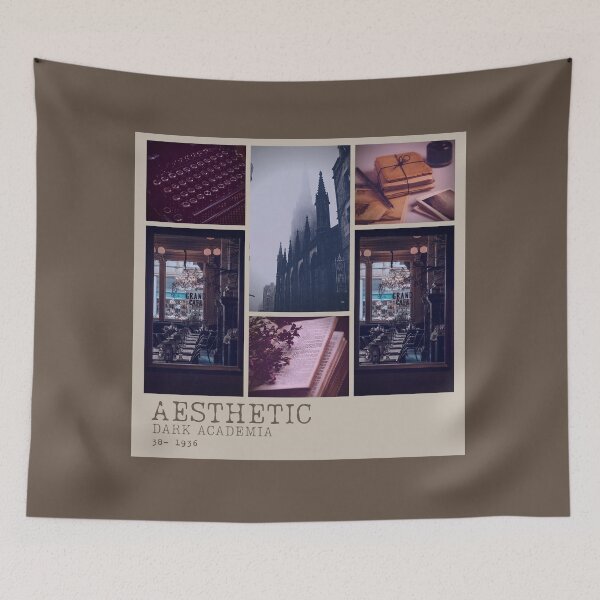 Item preview,  Aesthetic Dark Academia Photography Collage designed and sold by estheticianart.