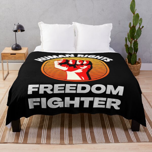 Item preview, Human Rights Freedom Fighter Fighting For Human Rights designed and sold by RGRamsey.