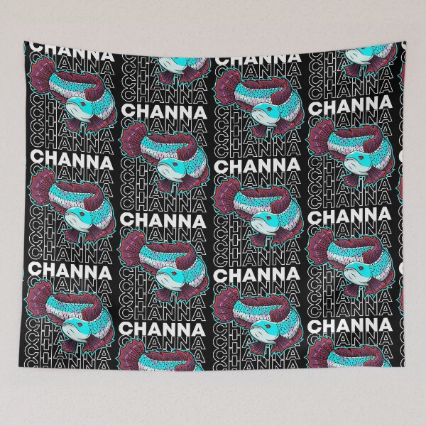 Item preview, Channa 80's Style Snakehead Monster Fisk Keeper designed and sold by JRRTs.