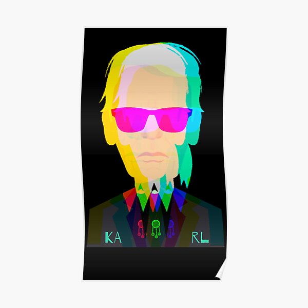 Karl Lagerfeld Poster