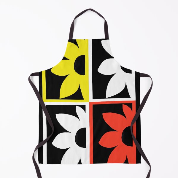 Item preview, Mod Quad,Half Daisey, Daisey, 1960s Mod, Mid Century Modern, 1960s, Sixties, Big flower print designed and sold by Nostrathomas66.