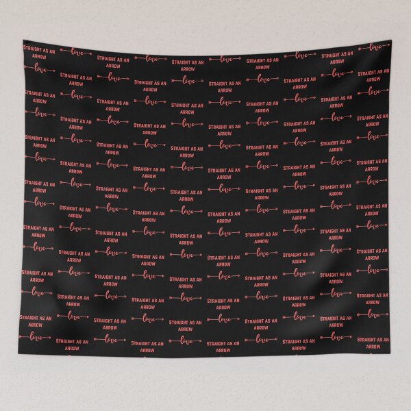 Item preview, Straight As An Arrow Love Coral Red Design designed and sold by LGbubble.