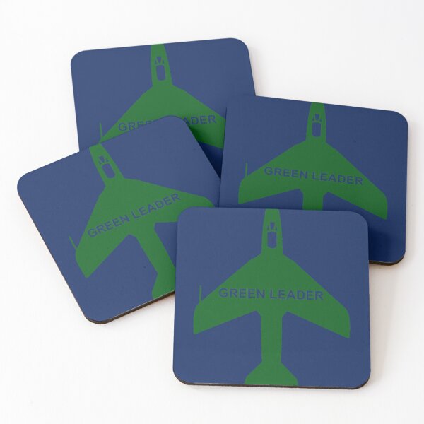 Item preview, Green Leader Silouette (Hawker Hunter)    designed and sold by logeticTreasure.