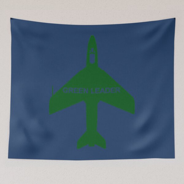 Item preview, Green Leader Silouette (Hawker Hunter)    designed and sold by logeticTreasure.