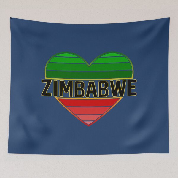 Item preview, I Love Zimbabwe, Heart Zimbabwe   designed and sold by logeticTreasure.