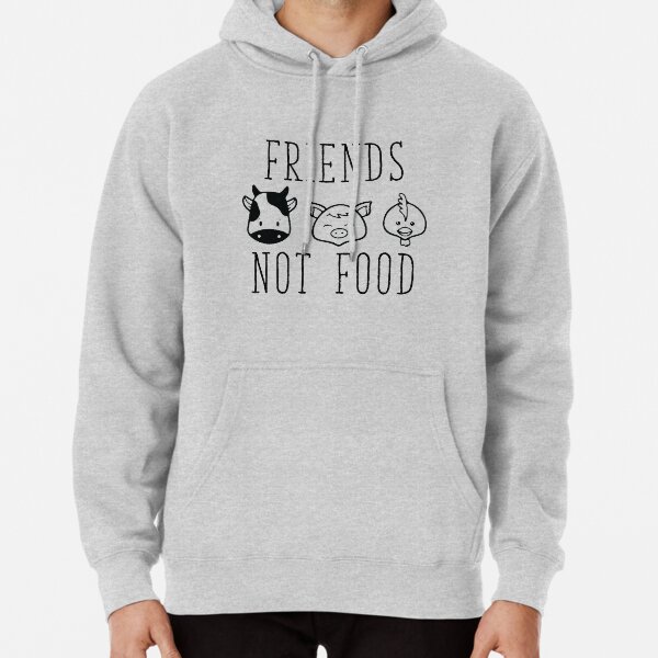 Friends Not Food Pullover Hoodie