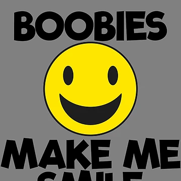 Vorschaubild zum Design Boobs Make Me Smile Boob Lover Men's Funny Boob Gear von DynamicDesign