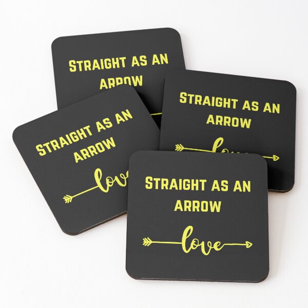 Item preview, Straight As An Arrow Love Yellow Design designed and sold by LGbubble.