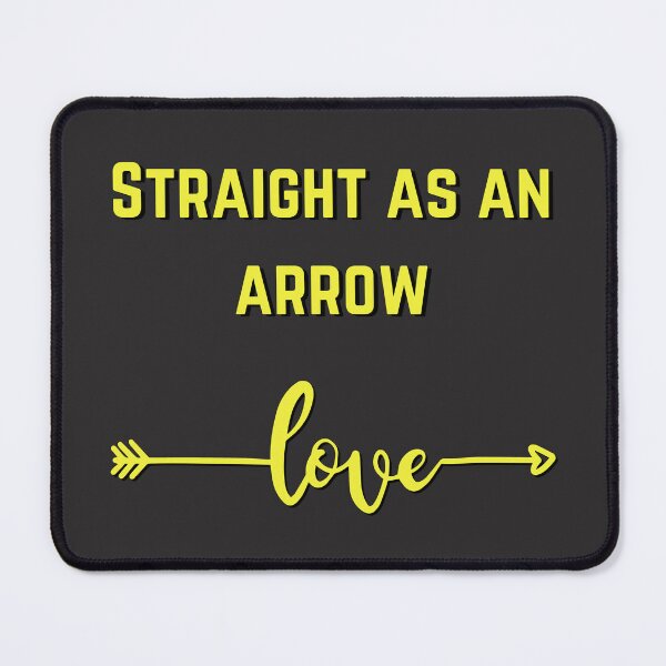 Item preview, Straight As An Arrow Love Yellow Design designed and sold by LGbubble.