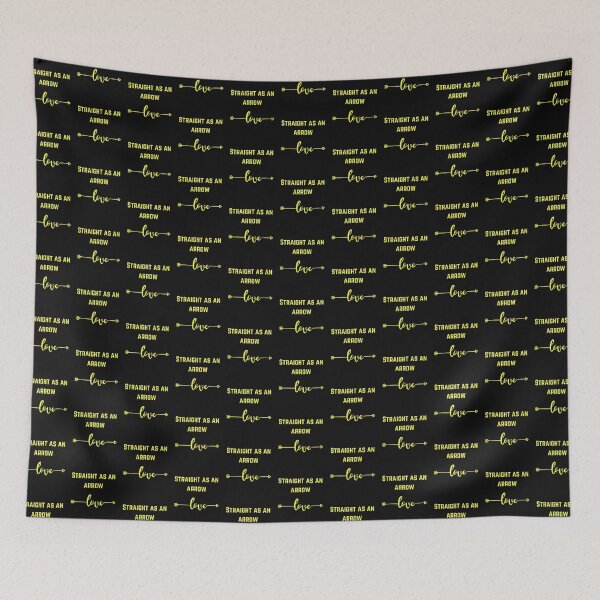 Item preview, Straight As An Arrow Love Yellow Design designed and sold by LGbubble.