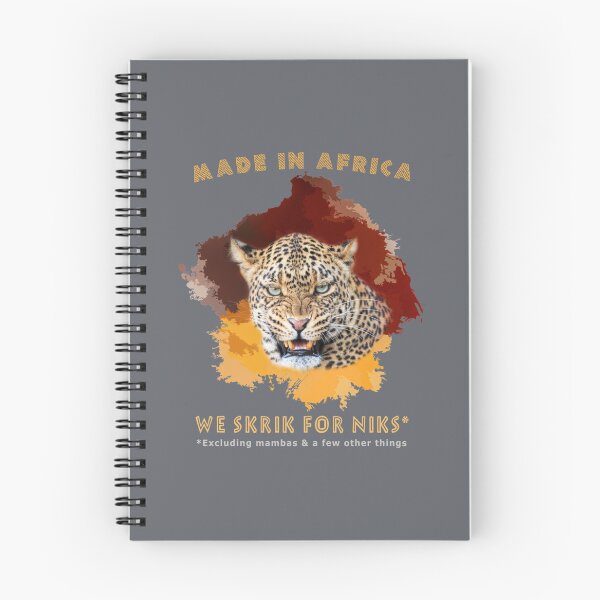 Item preview, Made in Africa - We Skrik for Niks   designed and sold by logeticTreasure.